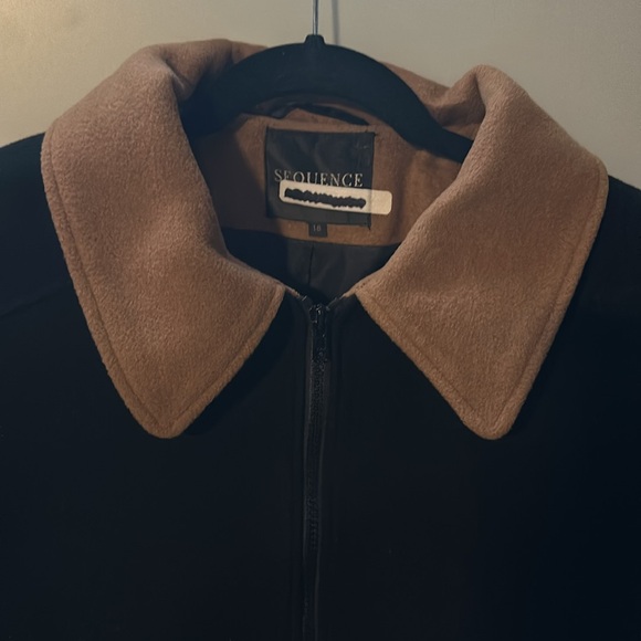 Winter pea style coat - plus size - Picture 2 of 6